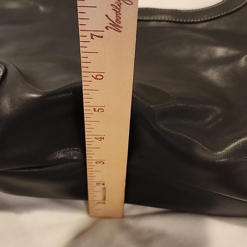 Nine West black shoulder hobo bag